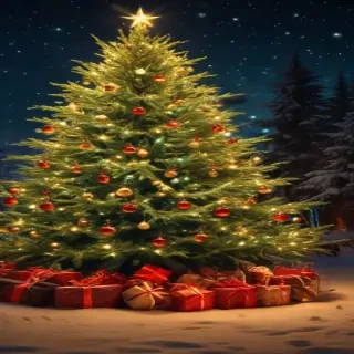 christmas wallpaper green