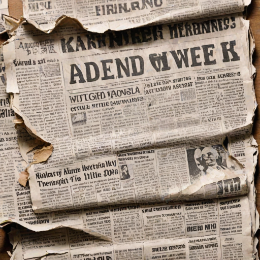 ripped newspaper png