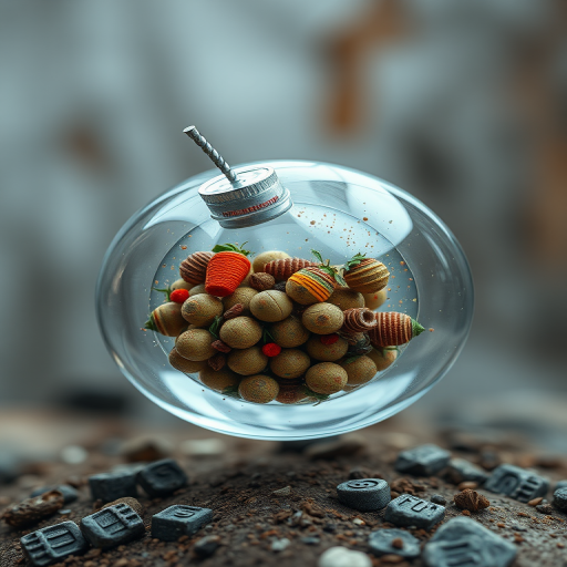 transparent bomb