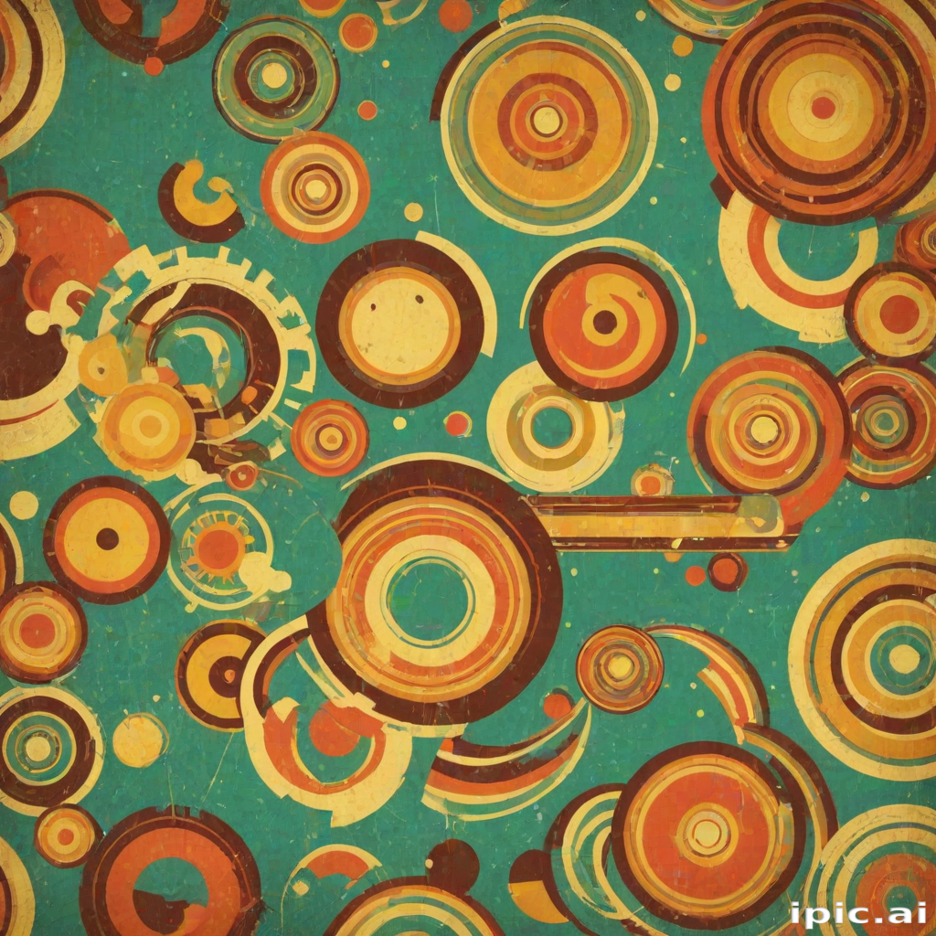 retro background