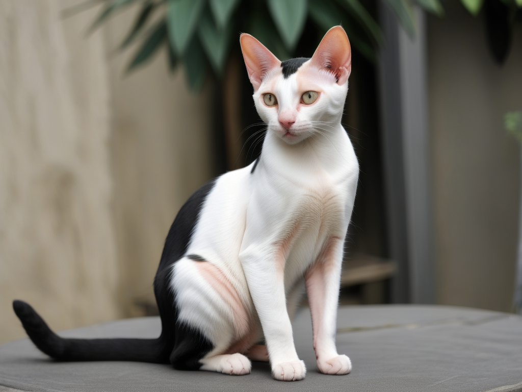 oriental bicolor cat breed