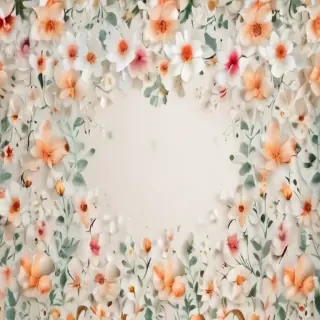 light floral background