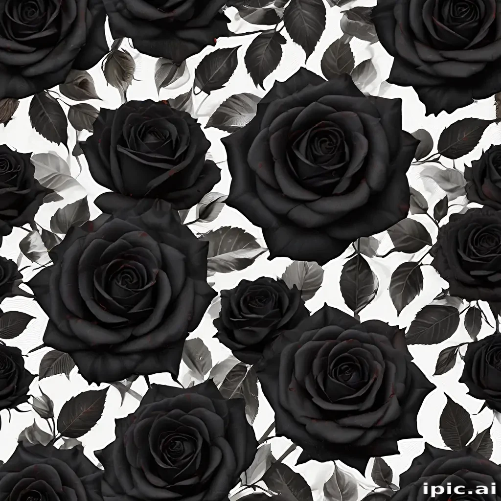 black roses background