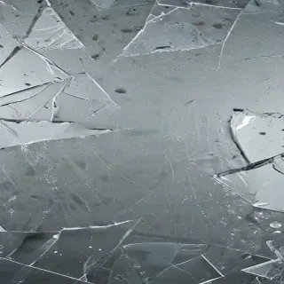 wallpaper broken glass