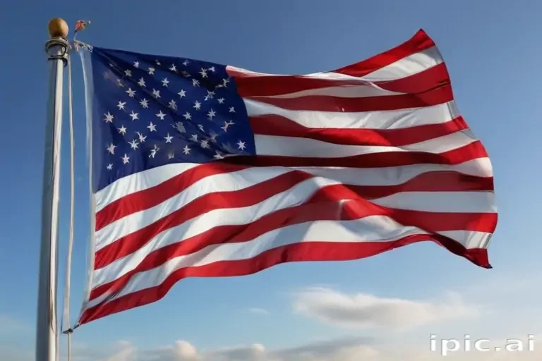 american flag aesthetic