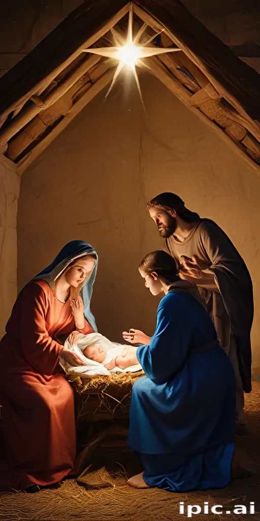 merry christmas nativity images free