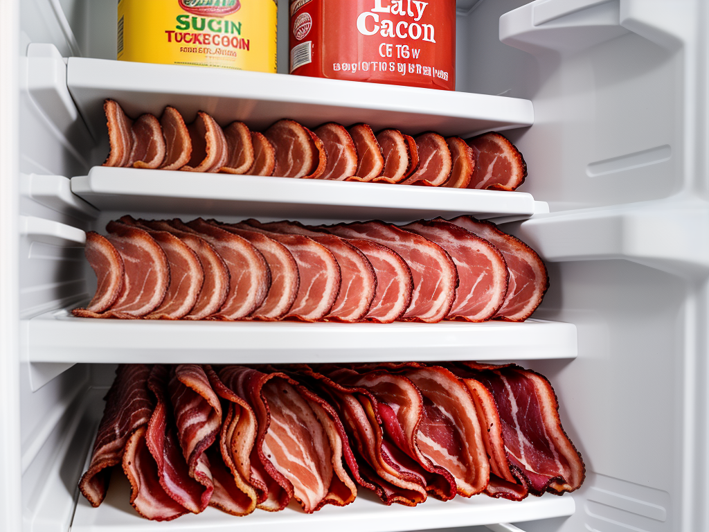 how long is turkey bacon good in the fridge