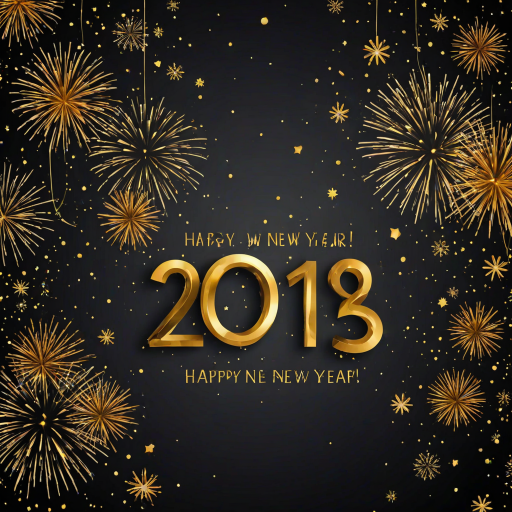 background happy new year