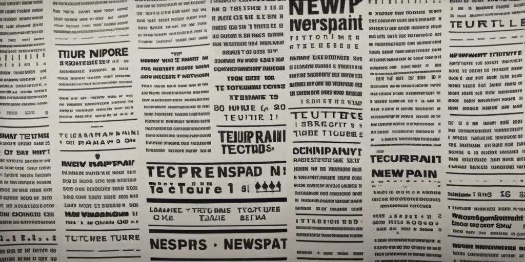 newsprint texture