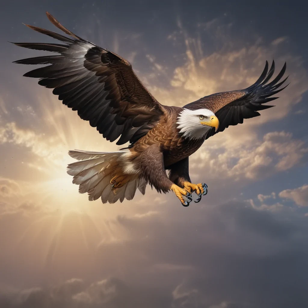 eagle flying png