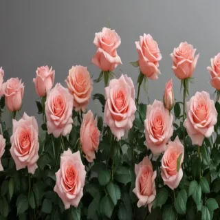 rose border