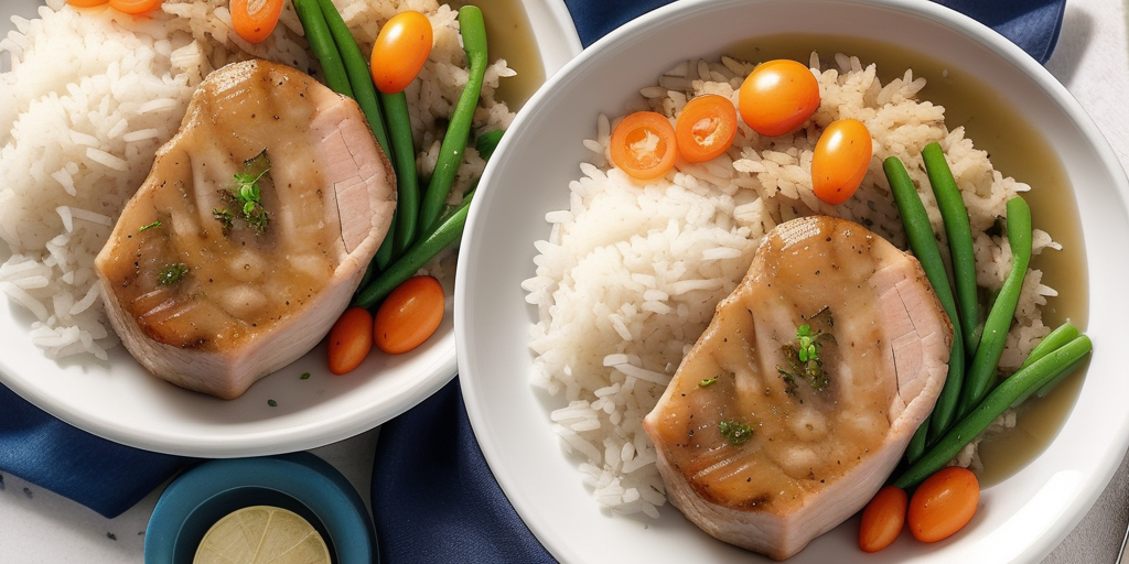 instant pot pork chops and rice