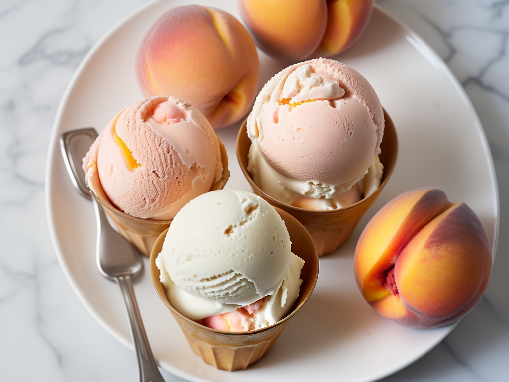 cuisinart peach ice cream recipes