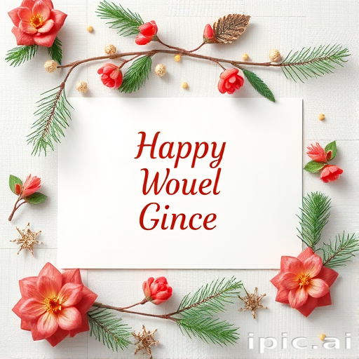greeting card mockup