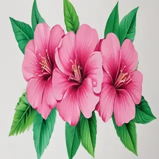 flower pictures to draw