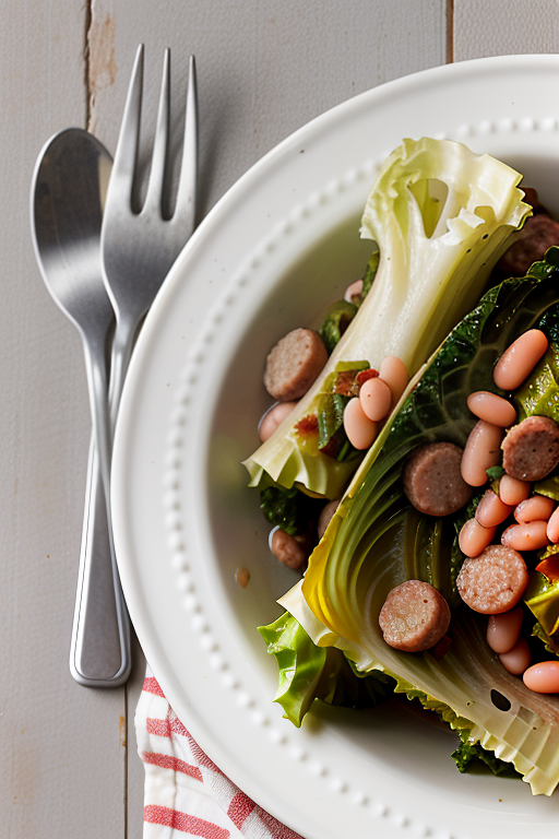 escarole with beans and sausage