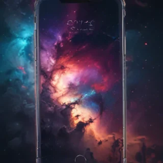 galaxy iphone wallpaper 4k