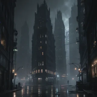 dark city aesthetic