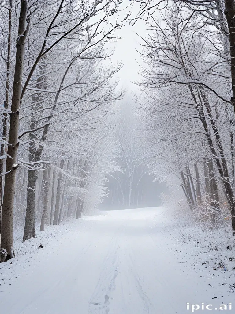 winter zoom background