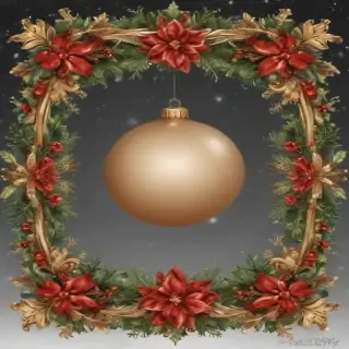 christmas clip art frames