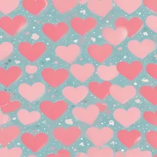 cute heart background