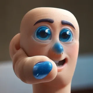 blue thumbs up emoji