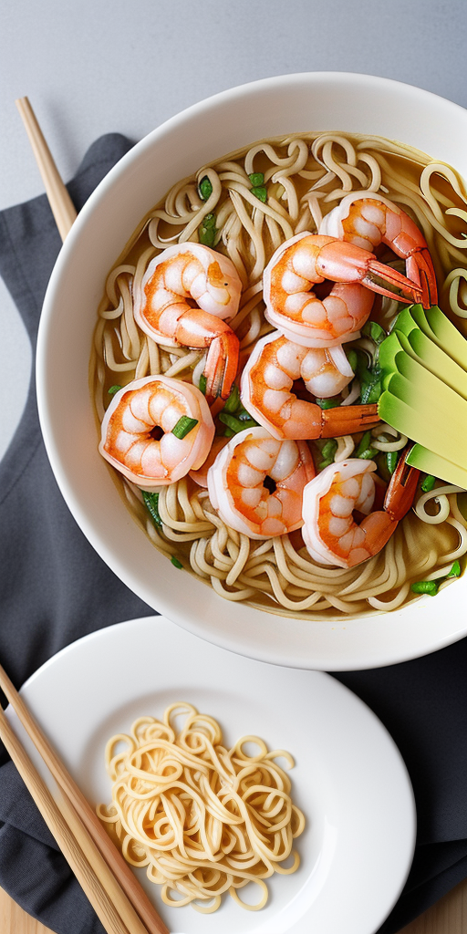 shrimp and ramen noodle recipe