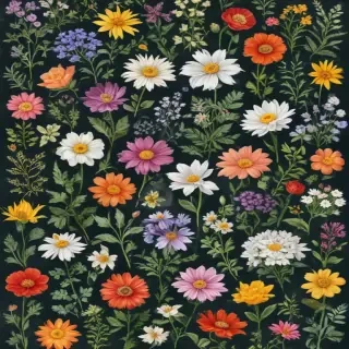 free wildflower clipart