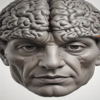 pic of brain drawing