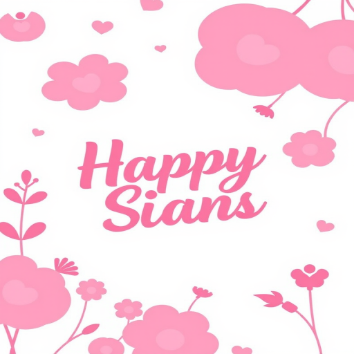 cute pink design
