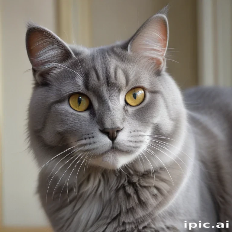 grey cat