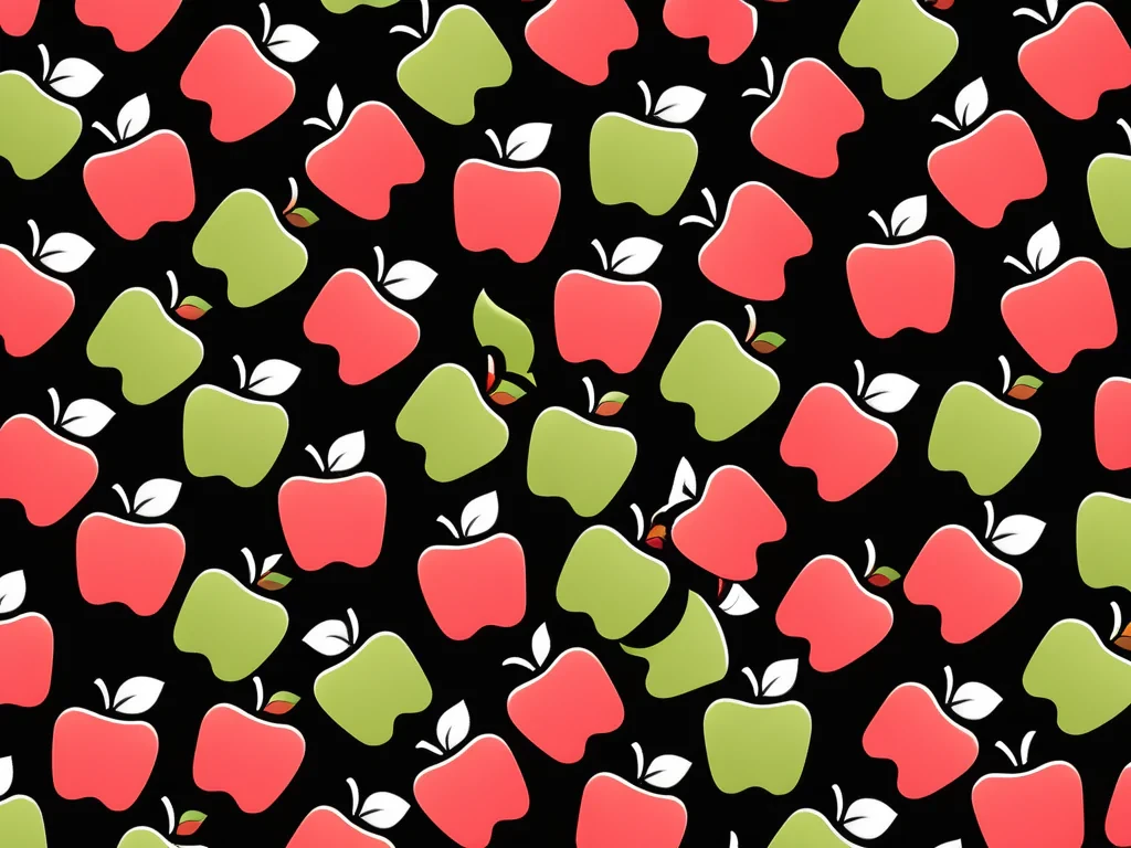 cute apple backgrounds