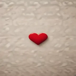 red heart