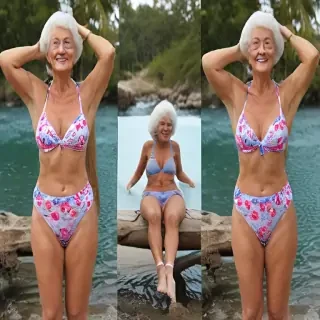 grandma bikini
