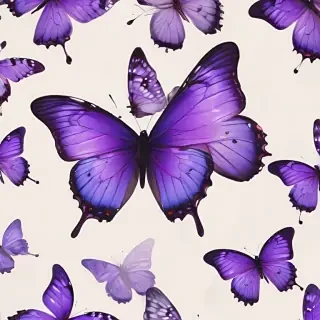 purple butterfly images