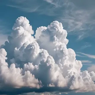 clouds no background