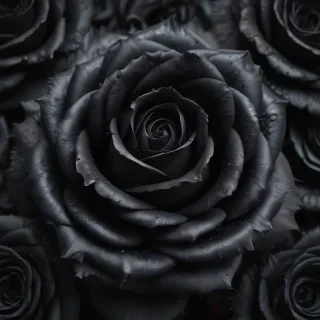 black roses background