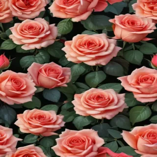 rose border