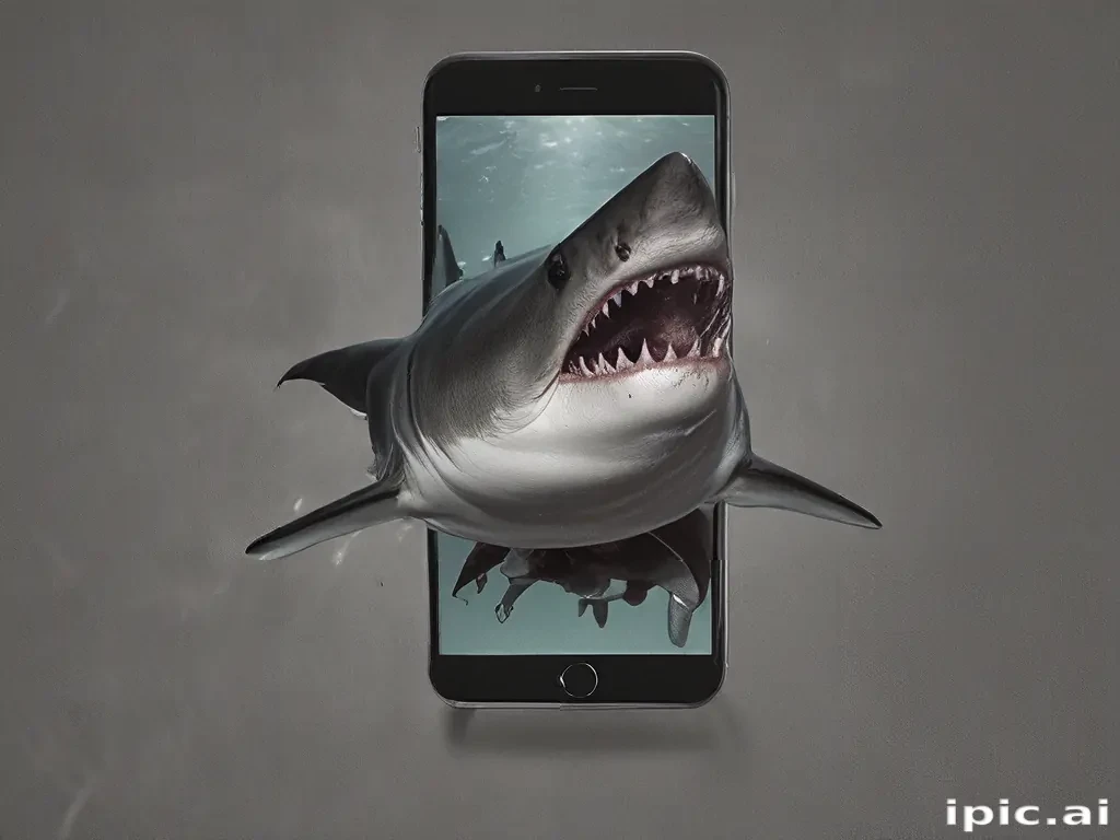shark iphone wallpaper