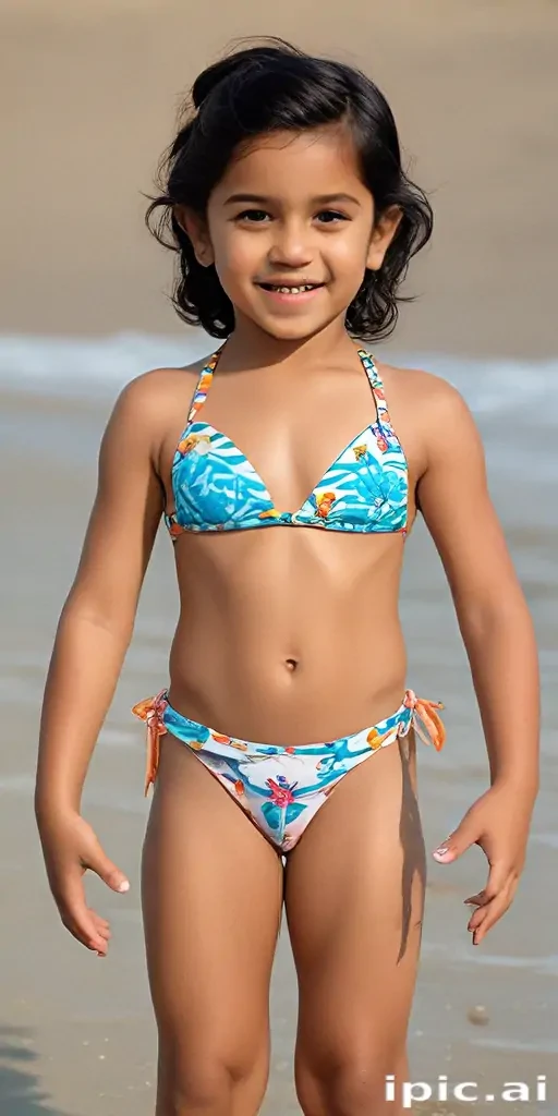 indian kid bikini