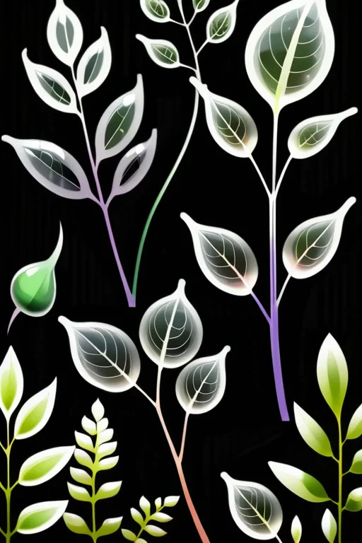 transparent plants