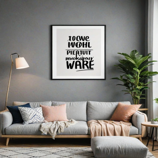free wall art mockups