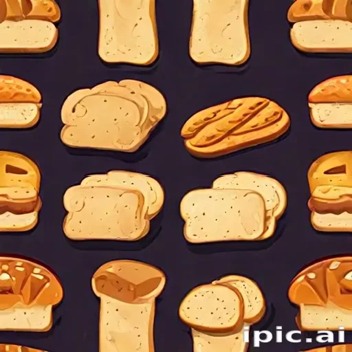bread in cartoon