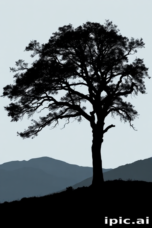 tree png silhouette