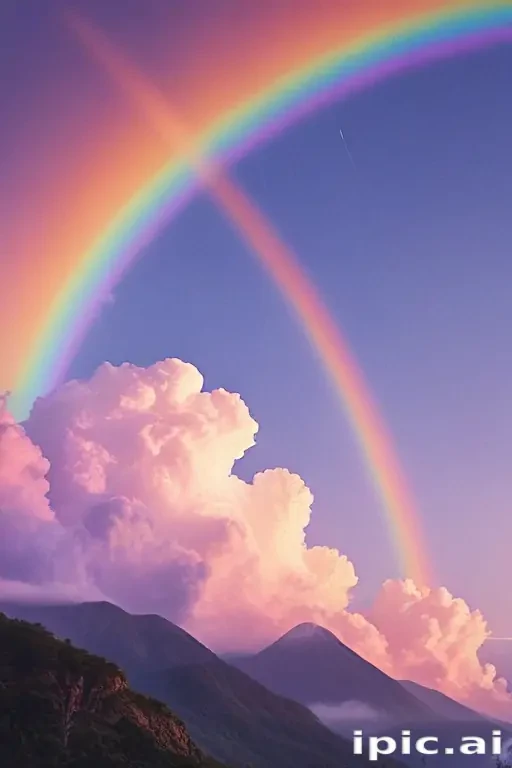 aesthetic wallpapers rainbow