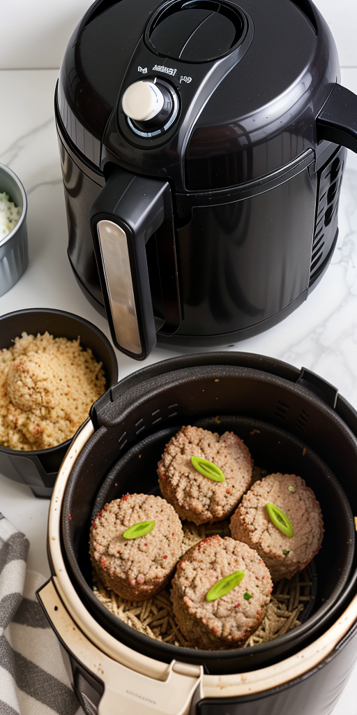 ground turkey in air fryer