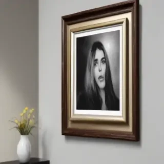 framed art mockup