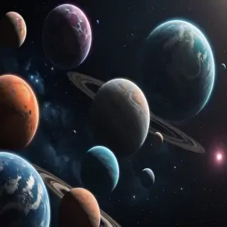 aesthetic planets