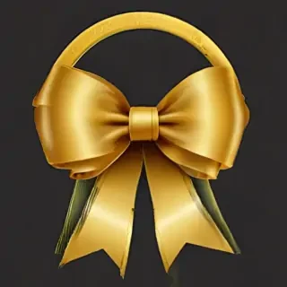 gold ribbon clipart