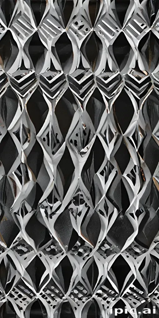 black and white pattern